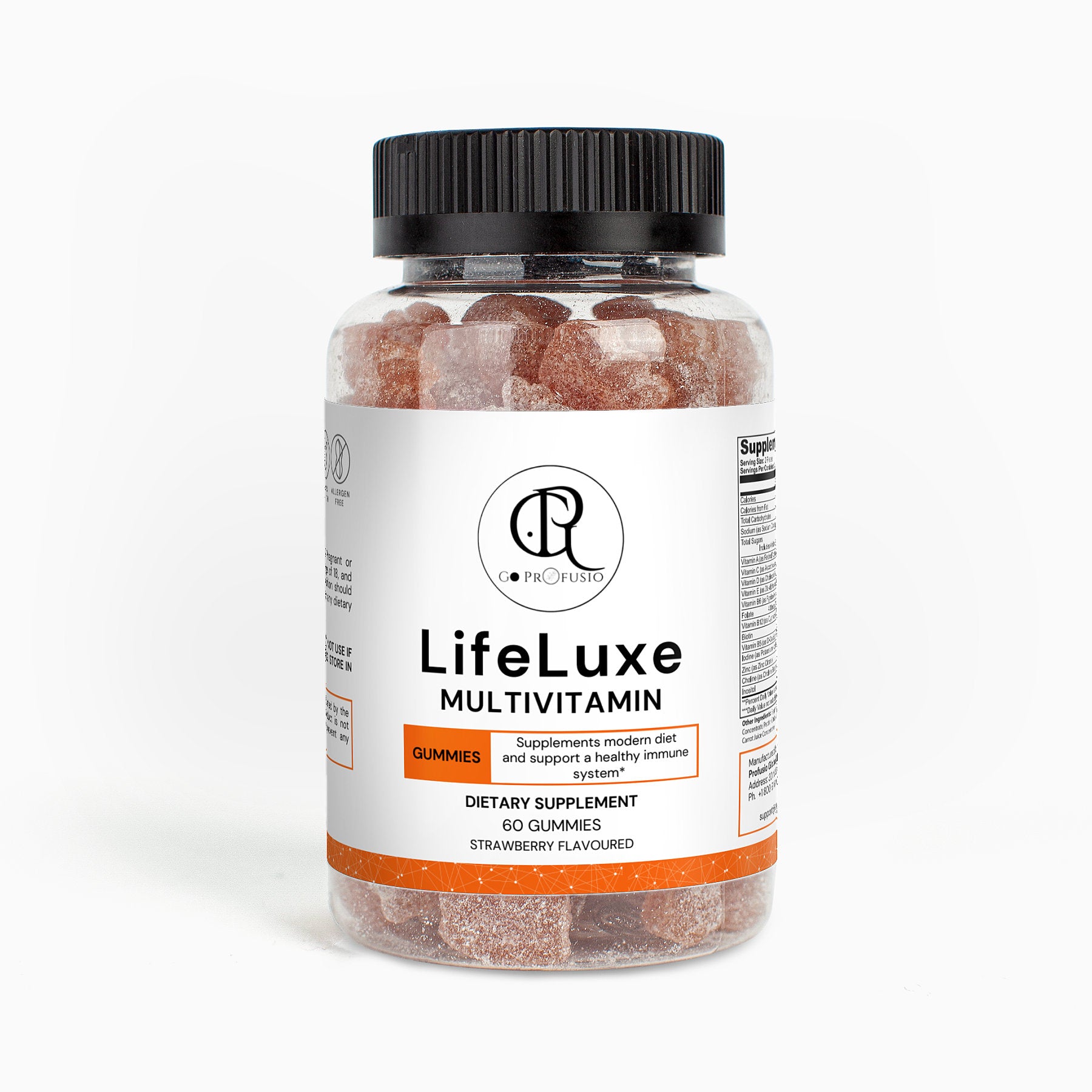 LifeLuxe - Multivitamin Gummies - Profusio Global LLC dba GO Profusio