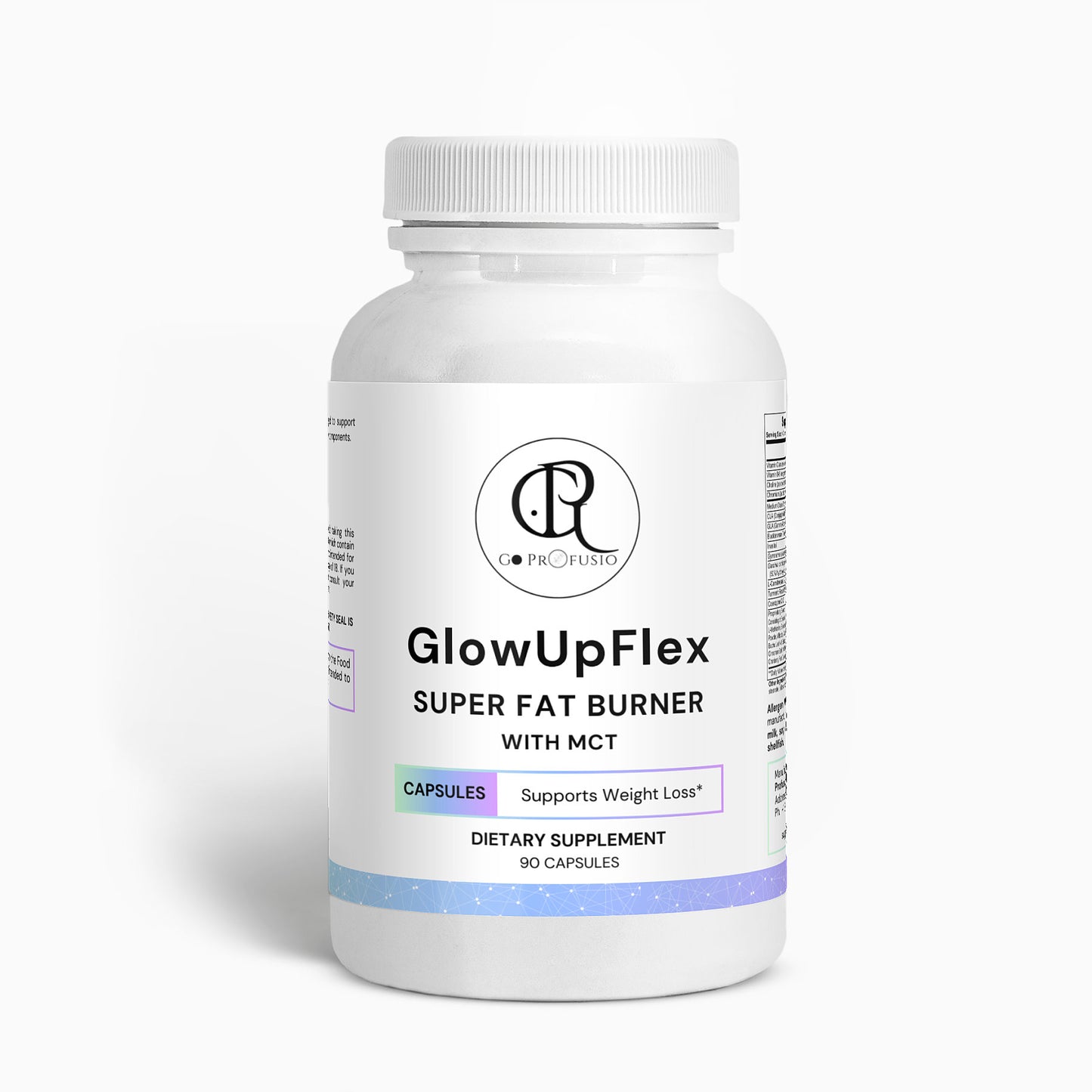 GlowUpFlex - Super Fat Burner with MCT - Profusio Global LLC dba GO Profusio