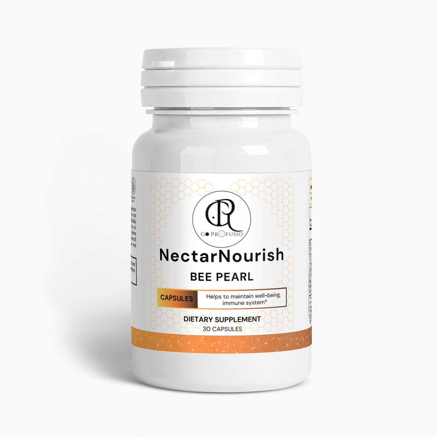 NectarNourish Bee Pearl Capsules - Profusio Global LLC dba GO Profusio