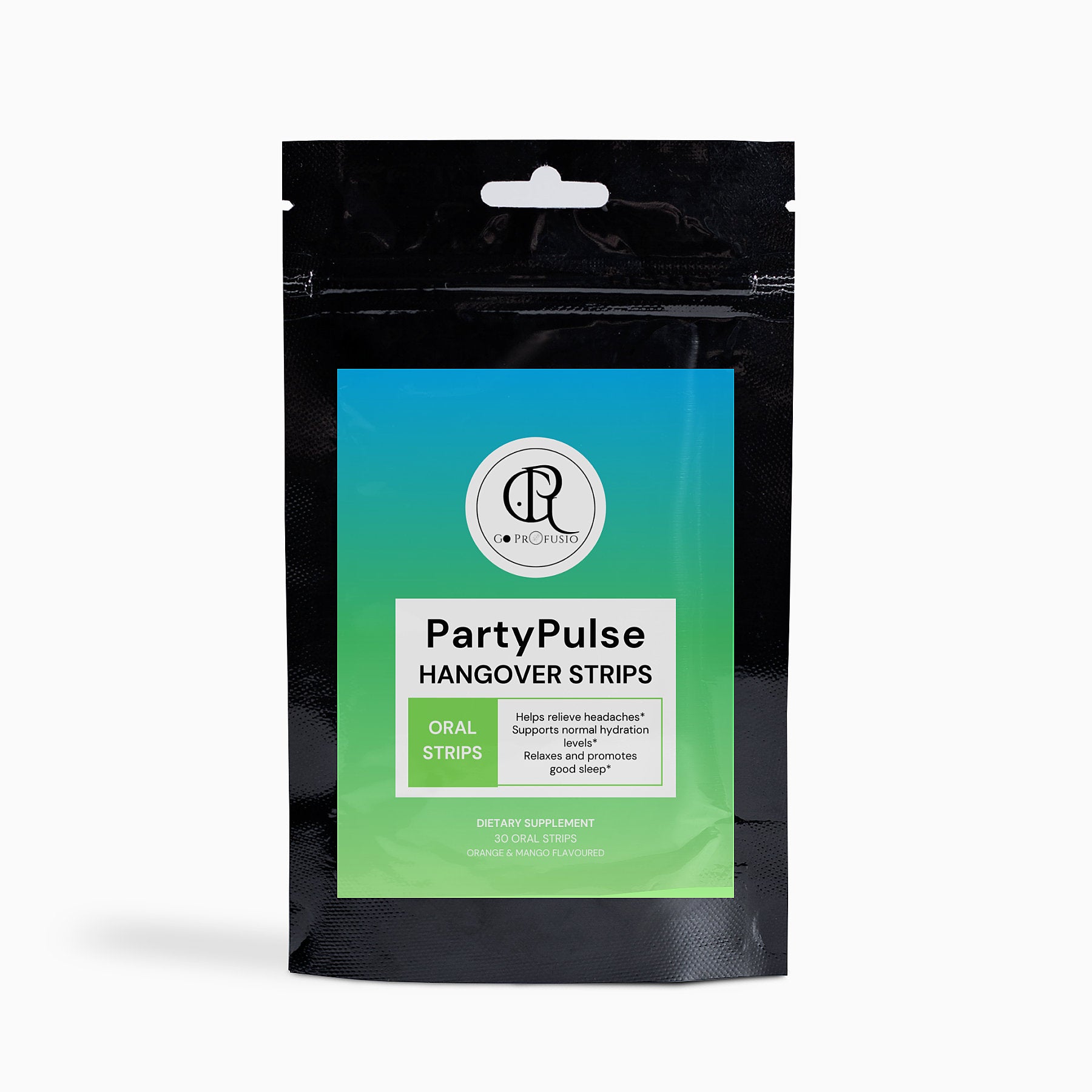 PartyPulse - Hangover Strips - Profusio Global LLC dba GO Profusio