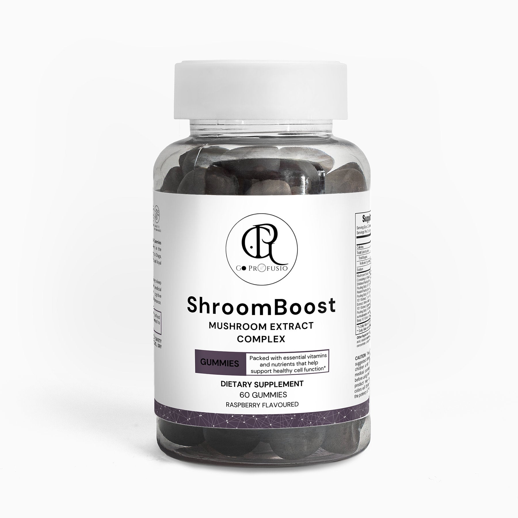 ShroomBoost - Mushroom Extract Complex Gummies - Profusio Global LLC dba GO Profusio