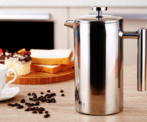 Stainless Steel Press - Coffee Pot - Profusio Global LLC dba GO Profusio