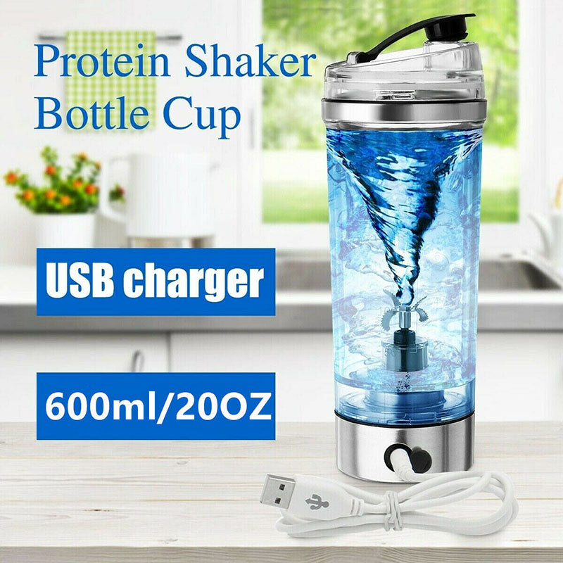 Portable Electric Protein Shake Stirrer / Blender Cup - Profusio Global LLC dba GO Profusio